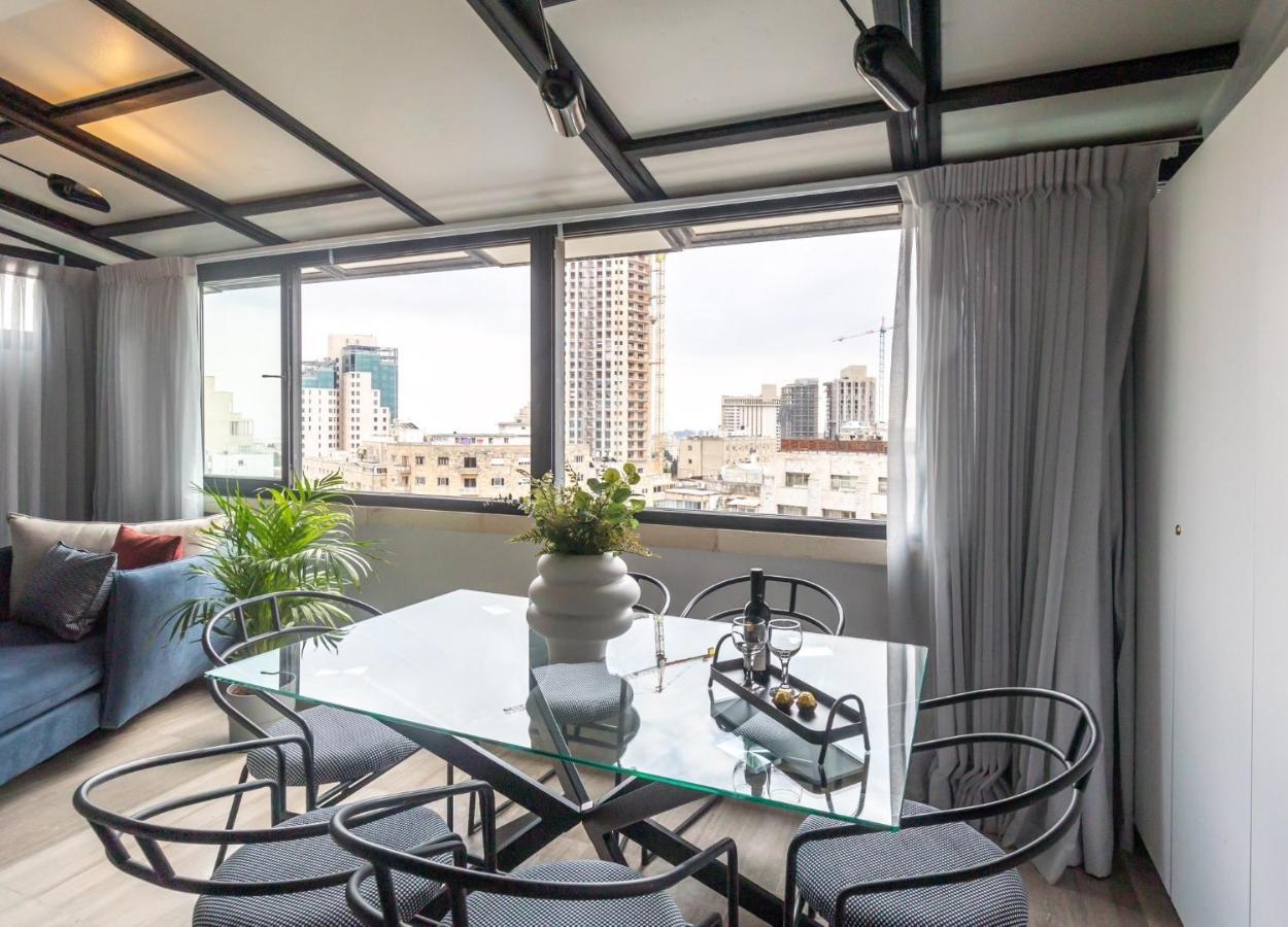 Jlm Rooftop Luxury Apartment Kudüs Dış mekan fotoğraf